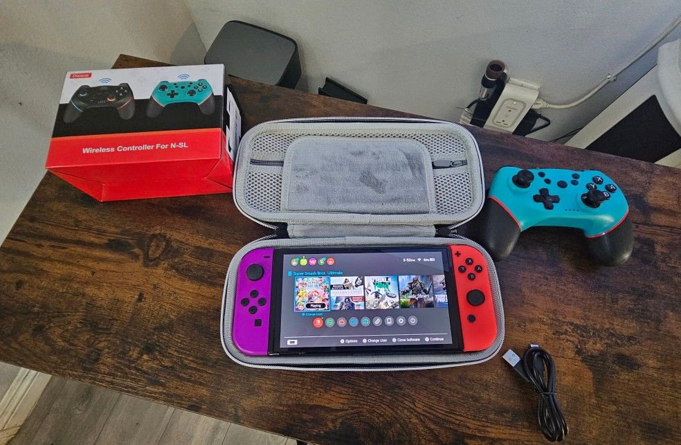 Nintendo Switch OLED with Games