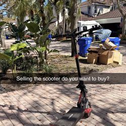 Selling My Electric Scooter 55v  1600watt 