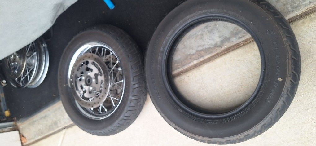 Harley-davidson 16inch rims and tires