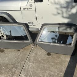 Jeep Wrangler TJ Bestop Upper Slider Windows 