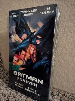 Batman Forever VHS cassette