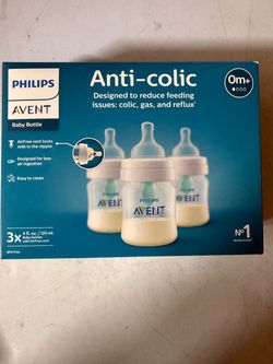 Philips Avent Anti-Colic Baby Bottles 3-Pack