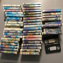 Children’s VHS tapes