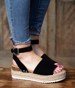 Black Espadrille
