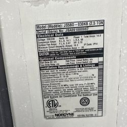  AC unit (Indoor and Outdoor) Selling for parts