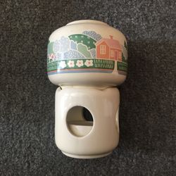 Vintage Oil Warmer, Room Scenter Potpourri Press 1988