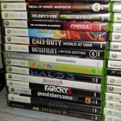 Xbox 360 Games $3 Each