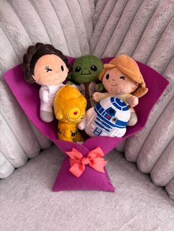 Star Wars plushie bouquet