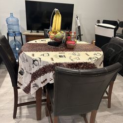 Dining Table With Four Chairs For Only$200 OBO