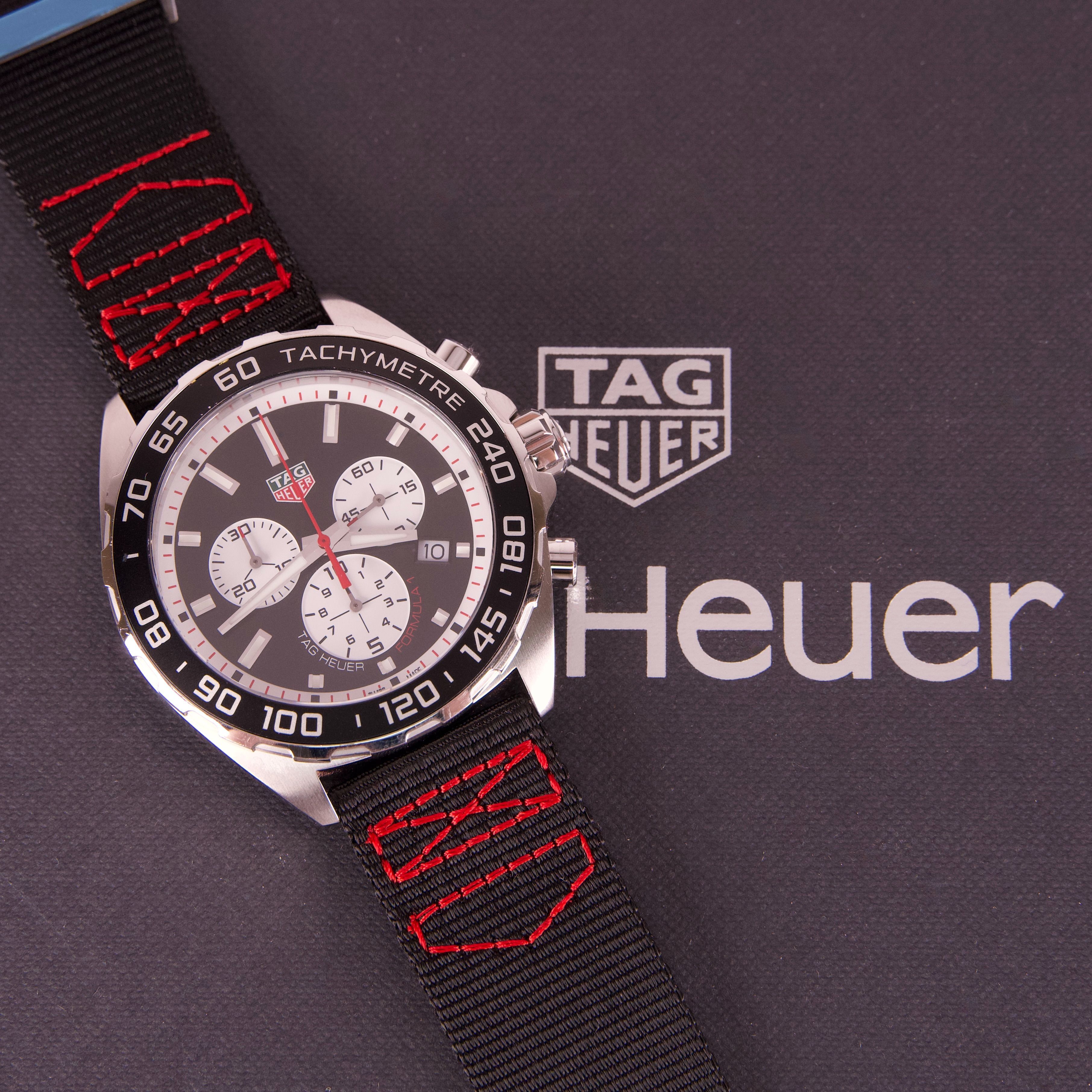 TAG Heuer Formula 1 Black Dial Chronograph Quartz Watch CAZ101E