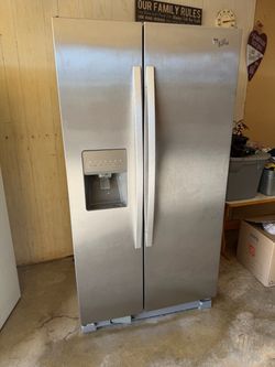 Whirlpool Stainless Steel Side-by-Side Refrigerator