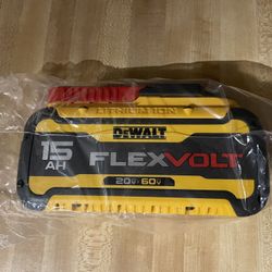 New 2024 Dewalt 15 AH flexvolt battery $325 firm in n Lakeland 