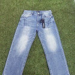 Baggy Purple Jeans