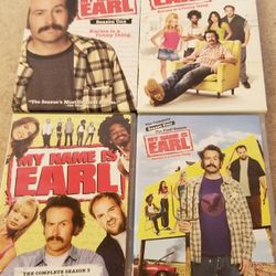 My Name is Earl 4 DVD Seasons