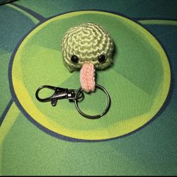 Crochet Frog KeyChain 