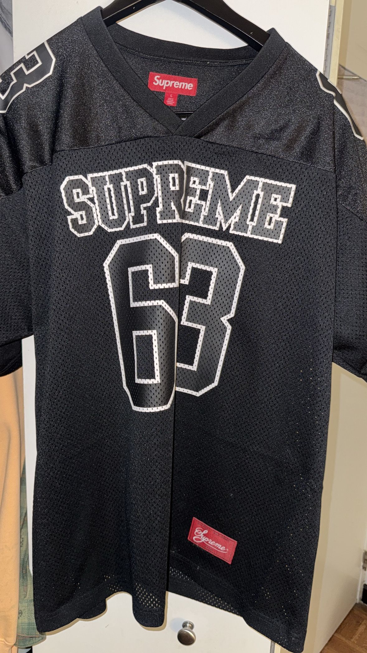Supreme bone jersey size L 