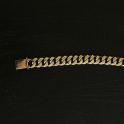 14K GOLD CUBAN  LINK BRACELET 106 Gr