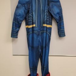 Superman - Justice League Padded Costume with Boots Adult Size X-Large
