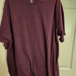 Mens Maroon harbor Bay Tshirt