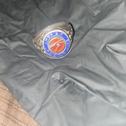 Own A Piece Of History!! Rare WW2 Sterling Silver Ring From The 84th Division Rail Splitters!