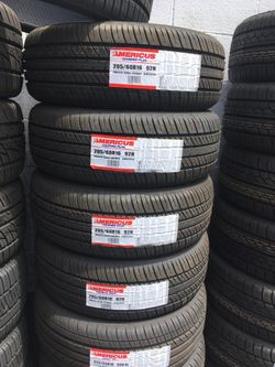 205/60R16 AMERICUS $289 ALL 4 INSTALLED BALANCED