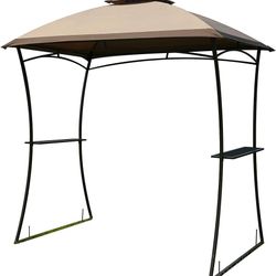 Barbecue Grill Gazebo BBQ Shelter Canopy Tent Outdoor Sun Shade Yard Metal Gazebo