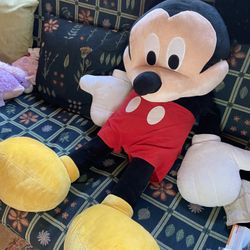 Disney Junior Mickey Mouse 40 Inch Giant Plushy Stuffed Animal For Kids