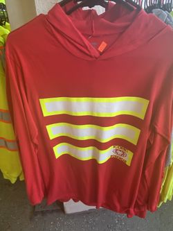 High Visibility Safety Long Sleeves with Hoodie
