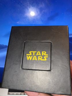 Star Wars blue light Saber ring