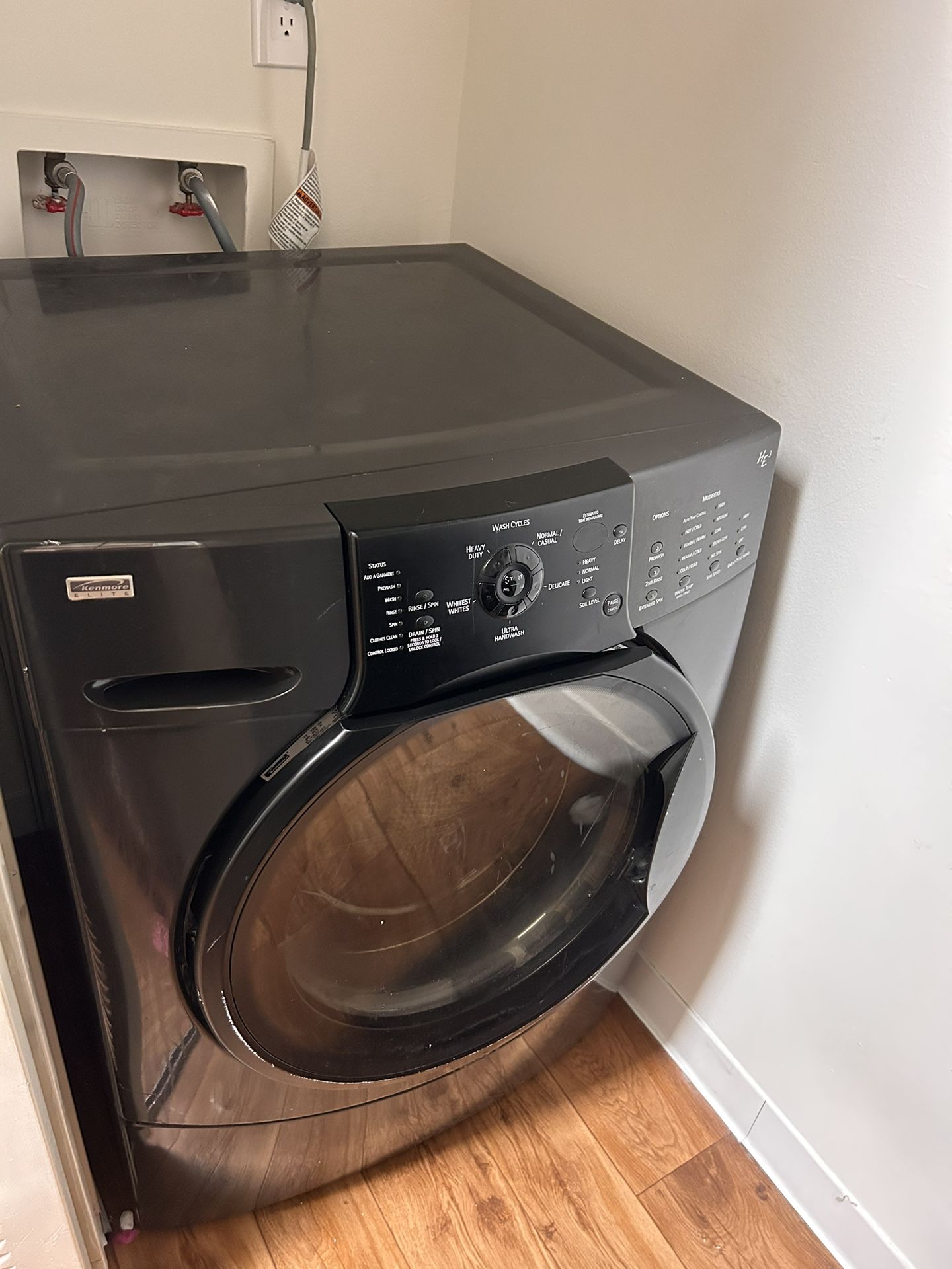 Kenmore Elite Front-load Washer and Dryer