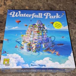 Waterfall Park Board Game - Build The Ultimate Amusement Park! Brand New Sealed!