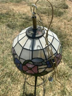 Vintage Glass Lamp