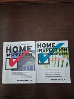 Home Inspection Books by Norman Becker – Set of 2