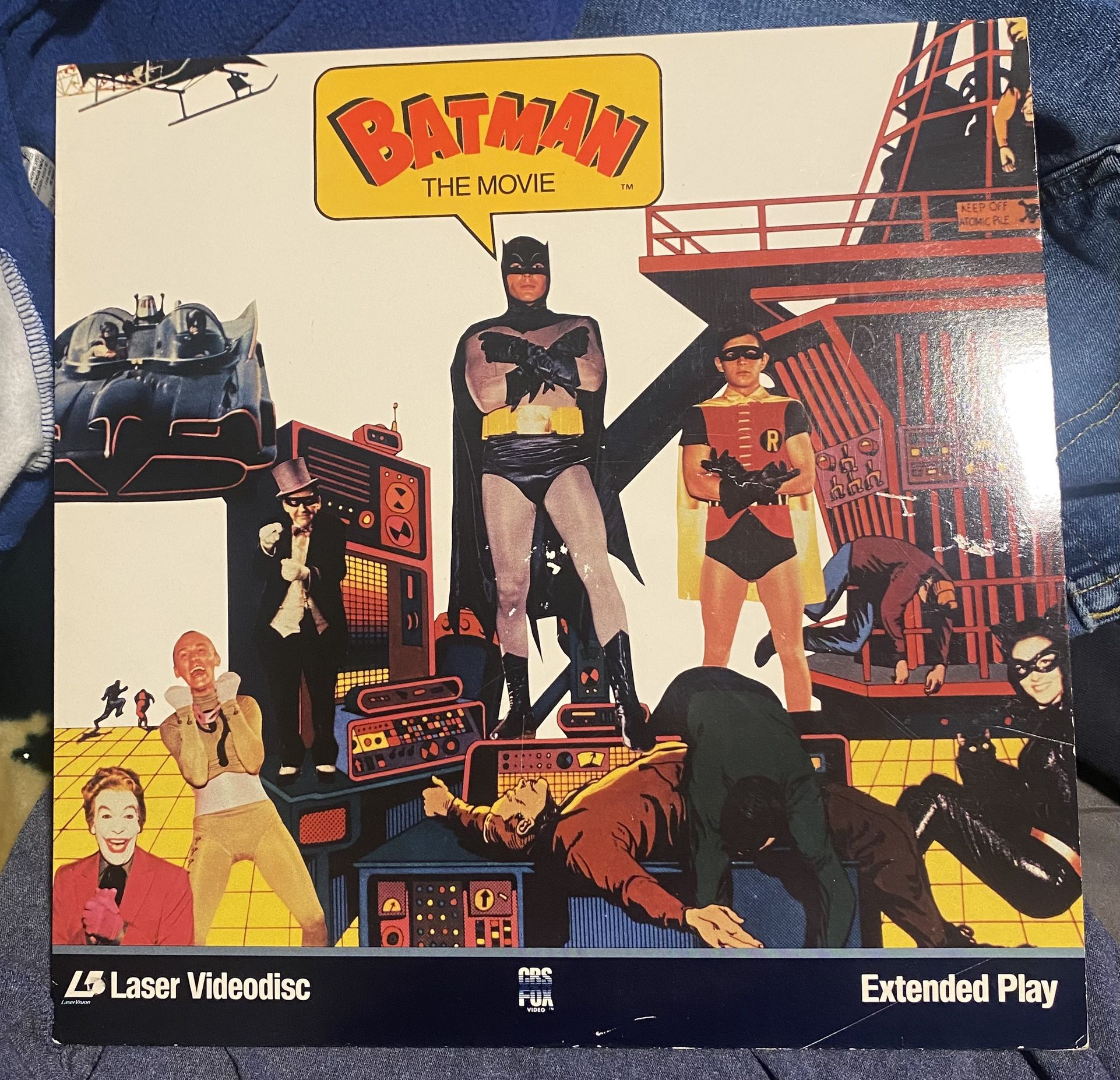 Batman Laser Video Disk Movie