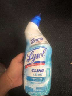 Lysol toilet wash