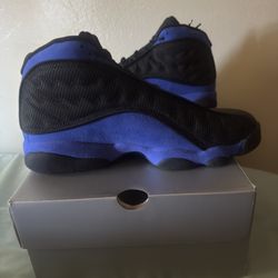 Jordan 13 Black Hyper Royal 