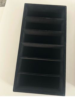 Jewelry drawer velvet-lined tray Organizer New