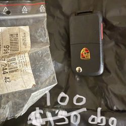 OEM Original Porsche Remote Fob Never Used Uncut
