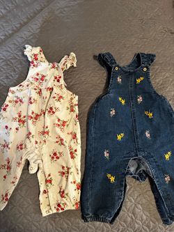 Baby girl overalls