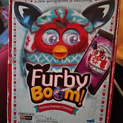 Furby Boom Christmas Sweater Limited Edition