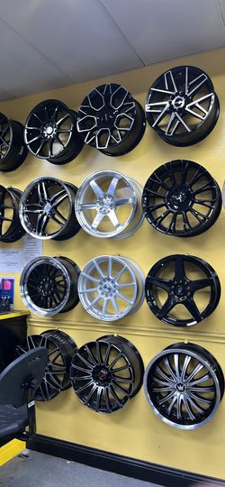 COMPACT CAR WHEELS AND TIRES $10 DOWN