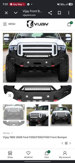 Ford Super Duty Front Bumper