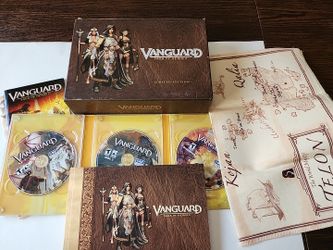 Vanguard: Saga of Heroes Limited Edition PC 3-Disc Complete Set Map ArtBook 2007