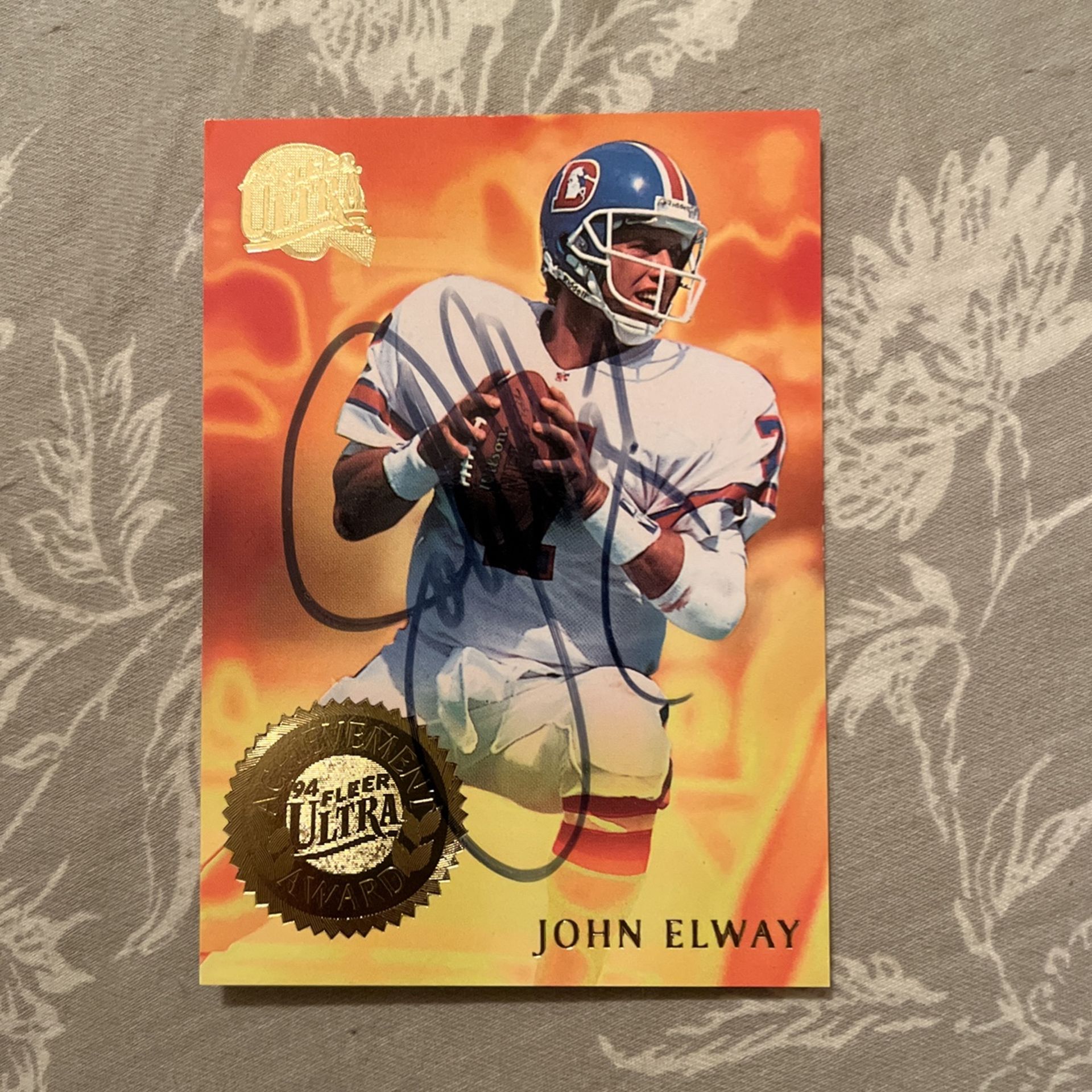 Fleer Ultra John Elway 2 Of 10 Auto