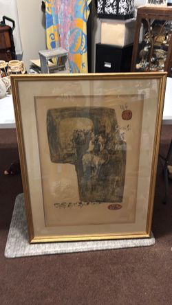 Lithograph by Hoi Lebandangs signed