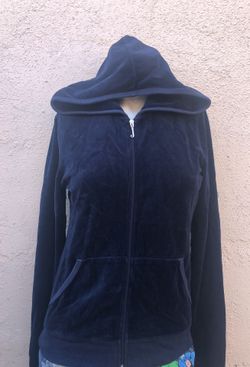 Juicy couture velour sweater with glitter letters