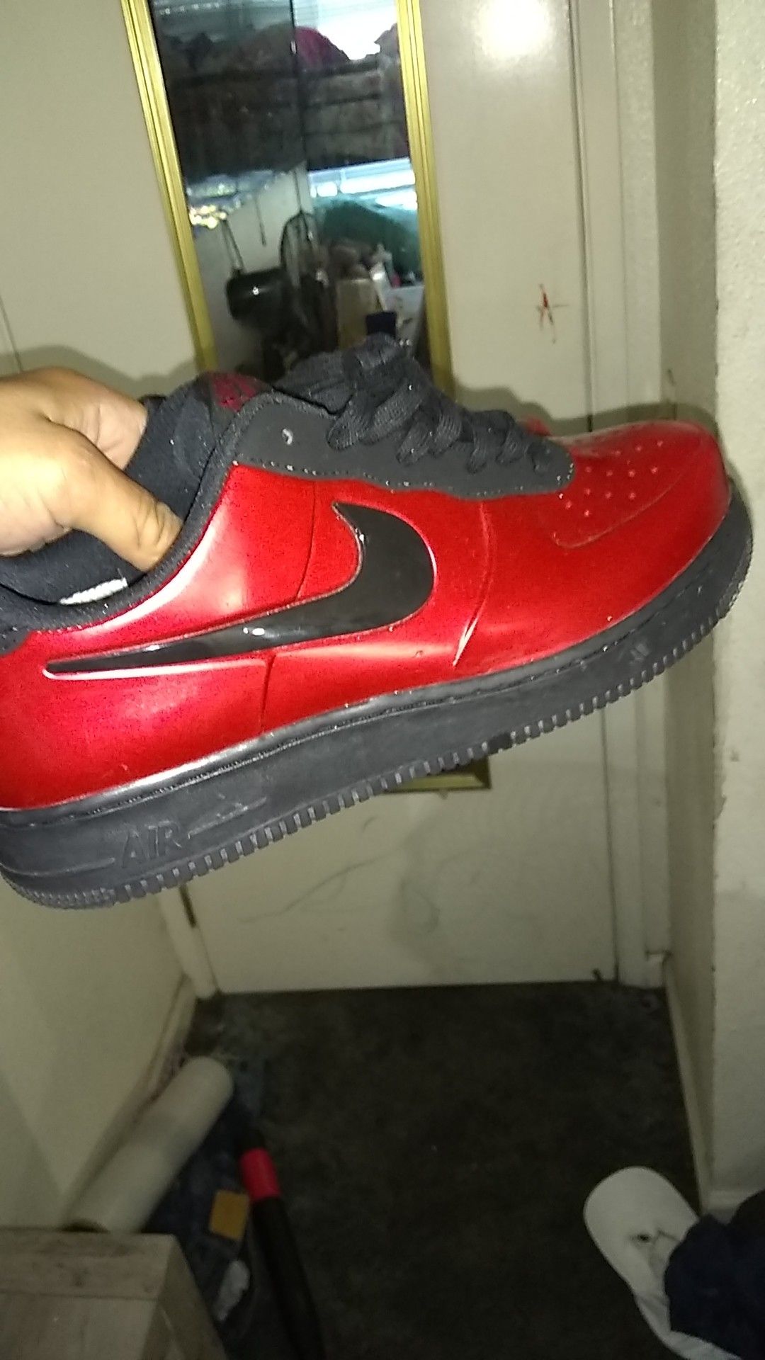 Af1 cup /forceposite sz 9.t