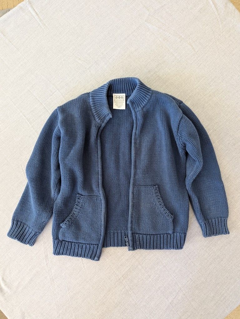 Fancy Blue Party Sweater Size 5