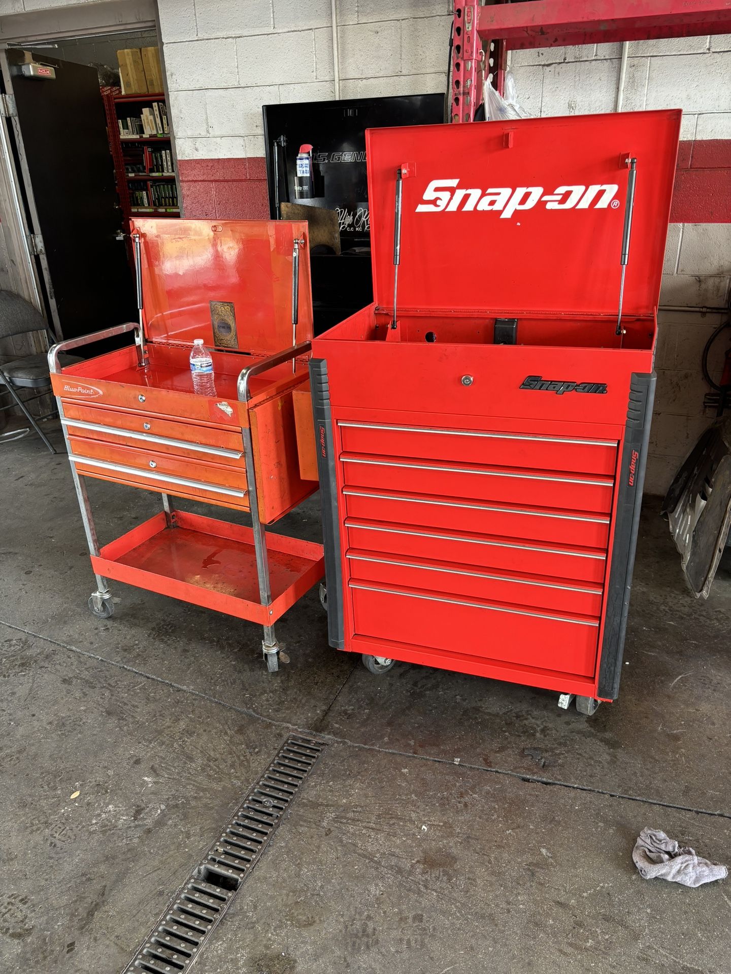 Snap On And Bluepoint Tool Box