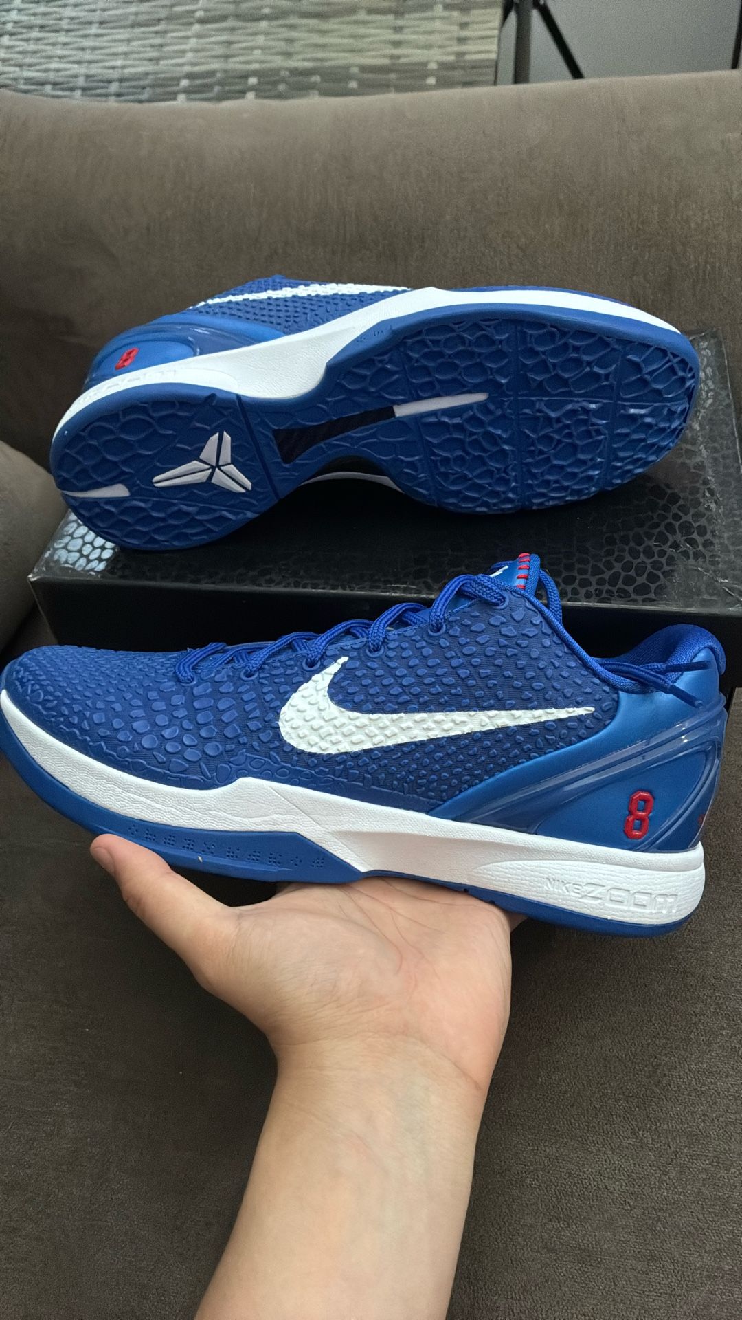 Nike Kobe 6 Dodgers Protro Size 12 - 10/04